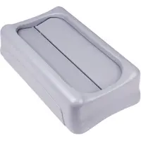 Rubbermaid Slim Jim Tuimeldeksel, Grijs (Restafval)