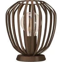 Eglo Tafellamp Espinal, brons / oud-messing, Woon-/ Eetkamer, metaal, Modern, Tafellamp