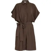 Minus Dames Jumpsuits Msjulia Playsuit - Bruin - Maat 38