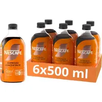 Nescafe Espresso Concentrate Style Caramel 6×500 ml – Koffieconcentraat - Liquid Concentrate - Concentraat voor Ijskoffie - 16 Porties