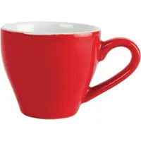 Olympia espresso kop rood 10cl (Box 12)