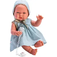 ASI Pop - 43 cm - Maria - Sterren op Blue Achtergrond - - OneSize - Poppen