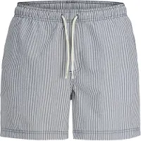 Jack & Jones Zwemshorts 'JPSTMaui' navy / eierschaal