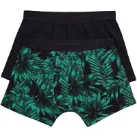 JP 1880 - Heren - Midpants FLEXNAMIC OEKO-TEX set van 2 onderbroek - Jungle groen - Maat L