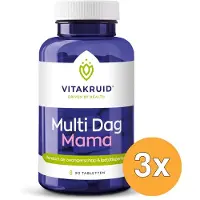 Vitakruid 3x Multi Dag Mama 100% Vegan (90 tabletten)