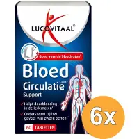 Lucovitaal 6x Bloedcirculatie Support (60 tabletten)