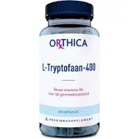 Orthica L-Tryptofaan-400 - 2 x 60 capsules - Voordeelverpakking
