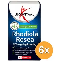 Lucovitaal 6x Rhodiola Rosea (60 tabletten)