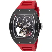 Invicta S1 Rally 49027 Heren Horloge - Automatisch Uurwerk - Roestvrij Staal met zwarte Wijzerplaat - 41mm