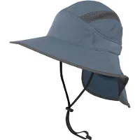 Sunday Afternoons - Kid's Ultra Adventure Hat - Hoed M - 50-53 cm, grijs