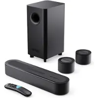 Majority Bowfell Halo Soundbar - Bluetooth - 230W - Subwoofer - Dolby - HDMI ARC - Zwart