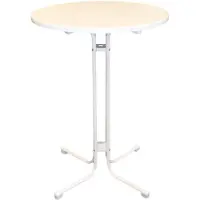 Gastronoble Statafel Monaco - Wit - 80cm H851