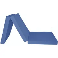 Viking Choice Vouwmatras - 1 persoons - 195x70x15 cm - staal blauw