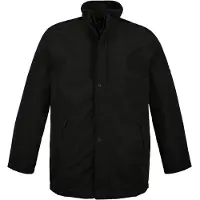 JP 1880 Regular Fit Jas zwart, Effen