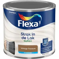 Flexa - Strak In De Lak Buitenlak Zijdeglans - Vintage Treasure - Mengverf - 500 Ml