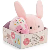 Nici Konijn Pibu Magneet Moodie Zacht Ijsje Knuffel 13 Cm