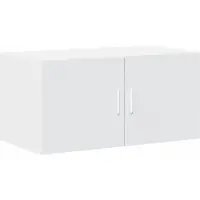 vidaXL Wandkast 80x42,5x40 cm bewerkt hout wit