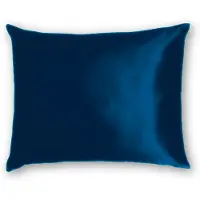Silk Heaven Zijden Kussensloop Deep Ocean - 19MM - - 60x60cm / Ritssluiting