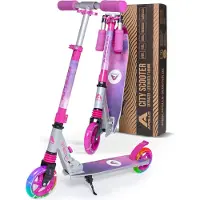 Apollo LED-stadscooter met vering Scooter Skyracer