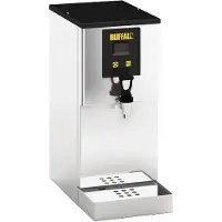 Buffalo 10L heetwaterdispenser met filter en vaste wateraansluiting, 56(h) x 25,5(b) x 44,6(d)cm, 230V