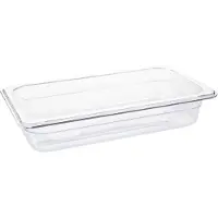 Vogue Plastic gastronorm bakken 1/3 | 4 Verschillende maten