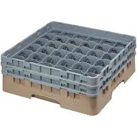 Cambro Camrack vaatwaskorf met 36 compartimenten max. glashoogte 13,3cm