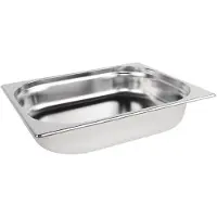 Vogue Gastronormbak Vogue, RVS, GN 1/2, 65mm diep
