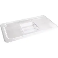 Vogue Plastic GN deksel 1/3