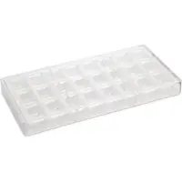 Schneider chocoladevorm geribbeld, 2,4(h) x 13,5(b) x 27,5(d)cm