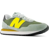 New Balance Heren Trainers 237 groen (43), Plat, Veters, Casual M237V1_LI