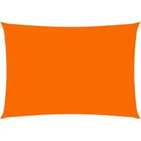 vidaXL Zonnescherm rechthoekig 2,5x4 m oxford stof oranje