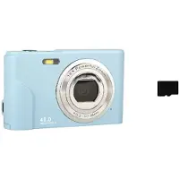 INF DC311 Compact Digitale Camera met 32GB TF-kaart Lichtblauw