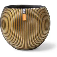 Capi Europe Bloempot Groove Bol Goud D 11,6 H 9,8 Cm