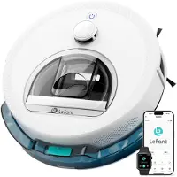 Lefant M330S robotstofzuiger met 5000 Pa sterke zuigkracht - Anti-klitborstel - Inclusief laadstation - dTOF Lidar-navigatie - Dweilrobot - Bediening via app - Geschikt voor huisdieren en tapijt