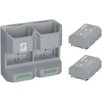 ZGCINE PC2-FZ100 Dual Battery Charging Case + 2 NP-FZ100 accu's