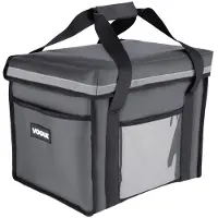 Vogue Geïsoleerde Bezorgtas Grijs 380x305x380mm - FR225