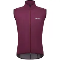 Santini - Guard Nimbus Rainproof Vest - Fietsbodywarmer XL, purper