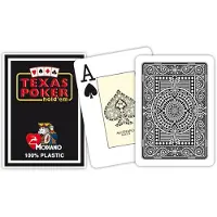 Modiano Texas Poker Hold'em 2 Jumbo Index, zwart