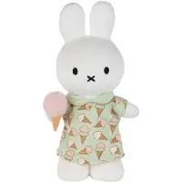 Bon Ton Toys Knuffel - Miffy Standing Icecream Dress - 24 cm - Multicolor