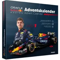 Franzis Adventskalender 2025 - 67245 Oracle Red Bull Racing RB20 - Formule 1 - Max verstappen No.1 - Metalen Modelbouwpakket Adventskalender - 1:43