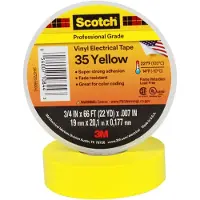 3M 35 SCOTCH35-19X20YE Isolatietape 35 Geel (l x b) 20 m x 19 mm 1 stuk(s)