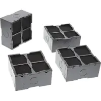 Electrolux Actieve koolfilter, herbruikbaar, 4055499638 (4 stuks)