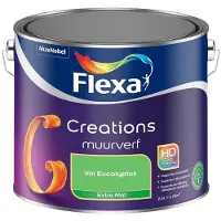 Flexa - Creations Muurverf Extra Mat - Vol Eucalyptus - Mengverf - 2,5 L