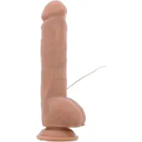 Dreamtoys Dream Toys Dildo Love Toy Mr.Dixx Macho Marshal 9,4' Dual Density Vibrating Dildo beige