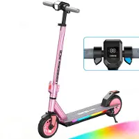 RCB R12Pro Elektrische Step Kinderen - Kinderstep - 220W - Max 18km/u - roz