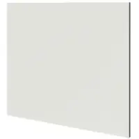 Aquazuro Klassieke Badkamerspiegel Napoli - Rechthoekig - Mat Zwart - 90x80 Cm