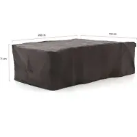 Kees Smit + 10% kassakorting | Tuinmeubelhoes diningset 260x150x71cm