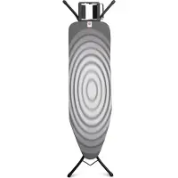 Brabantia Strijkplank B - voor Strijkijzer - 124 x 38 cm - Titan Oval