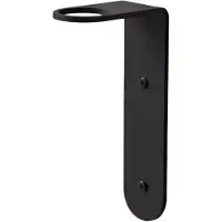 Nichba-Design Zeeppomphouder Zwart - Zeeppompjes Roestvrijstaal Black - 900136