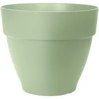 Elho Bloempot Vibia Campana Rond - Kunststof - Pistachegroen - 39x39x33,4cm